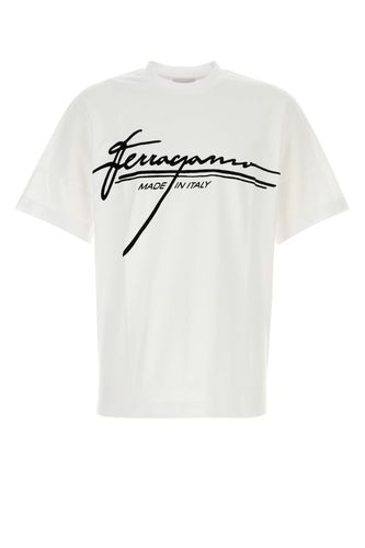 Cotton t-shirt - SALVATORE FERRAGAMO - Modalova