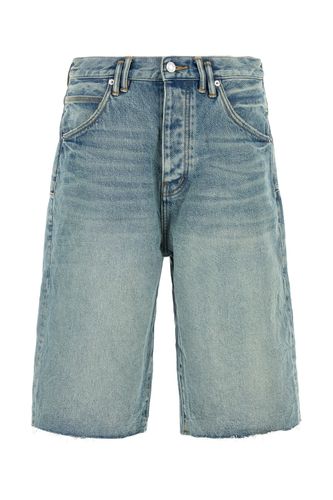 PURPLE DENIM Denim bermuda shorts - PURPLE DENIM - Modalova