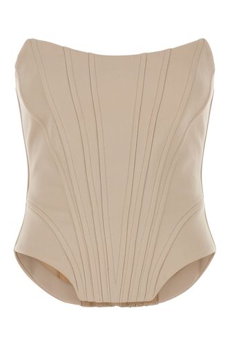 Skin wool bodice - GIUSEPPE DI MORABITO - Modalova
