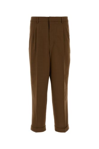 AMI Caramel wool pant - AMI - Modalova