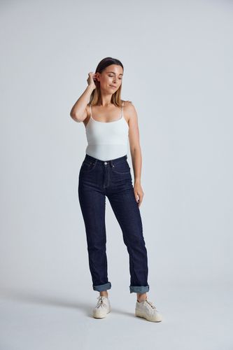 LUCILLE Rinse - GOTS Organic Cotton Jeans by , 26 / Regular - Flax & Loom - Modalova