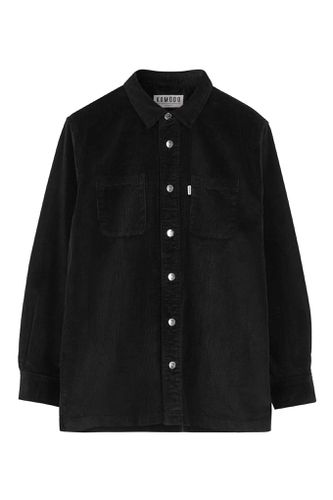 JEAN Mens Organic Cotton Overshirt Black, Medium - KOMODO - Modalova