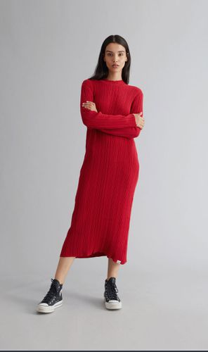 MAYUMI Womens Organic Cotton Dress Red, Size 2 / UK 10 / EUR 38 - KOMODO - Modalova