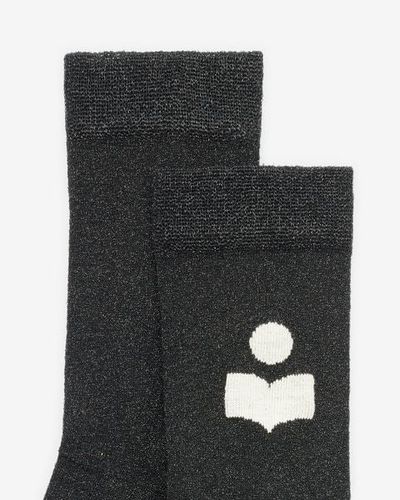 Socken Slazia Mit Logo - Damen - Isabel Marant - Modalova