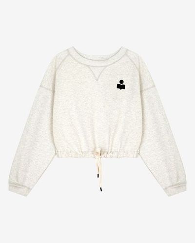 Sweatshirt Margo Mit Logo - Damen - Größe 40 - Marant Étoile - MarantÉtoile - Modalova