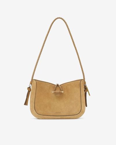 Tascheuette-schultertasche Vigo Aus Veloursleder - Damen - Isabel Marant - Modalova