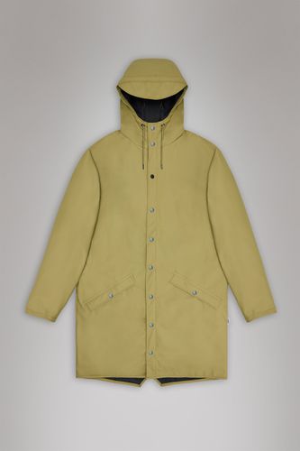 Rains Long Jacket - Khaki - Rains - Modalova