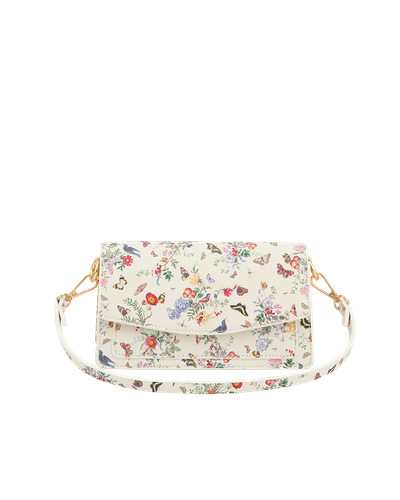 Alice Garden Ivory Shoulder Bag | Women's Handbag - Fable England - Modalova