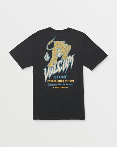 Men's Volcom Meow T-Shirt - Black - Volcom - Modalova