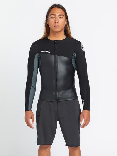 Men's 1.5Mm Front Zip Neoprene Top - Volcom - Modalova