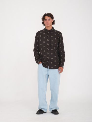 Men's Volcom Casbah Shirt - STEALTH - Volcom - Modalova