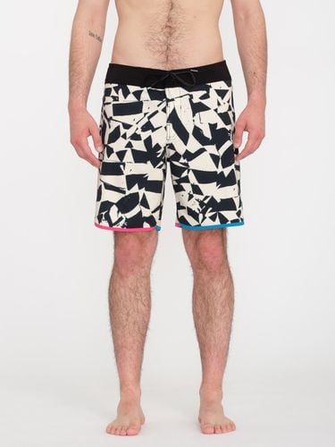 Men's Lido Print Scallop Mod 19" Boardshort - Volcom - Modalova