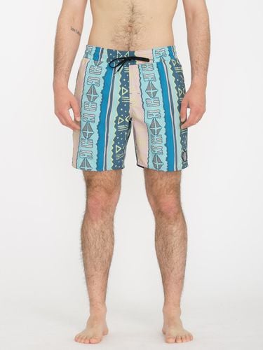 Men's Lido Print Trunk 17" Boardshort - Volcom - Modalova