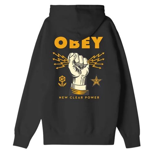 Obey New Clear Power Hood - Black - Obey - Modalova