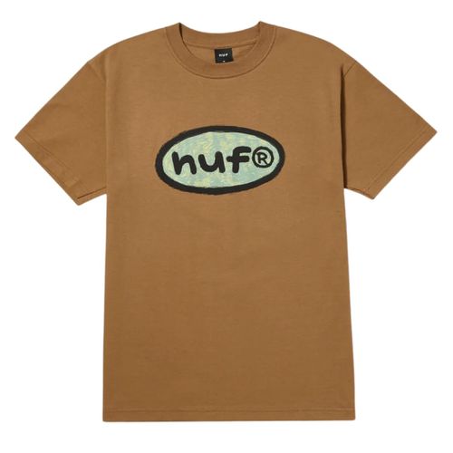 Huf Pencilled In T-Shirt - Camel - Huf - Modalova