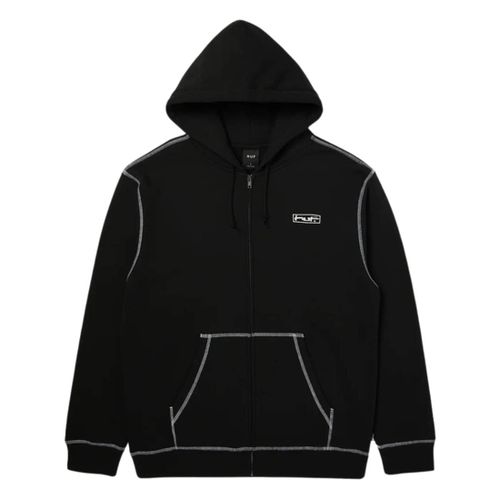 Https://cdn.shopify.com/s/files/1/0069/4580/0249/files/Huf-Stretch-Full-Zip-Hoodie-Black-1.jpg?v=1758297089 - ignore_me - Modalova
