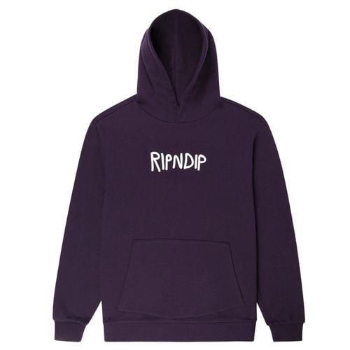 Rubber Logo Hoodie - RIPNDIP - Modalova