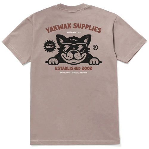 Yakwax Bulldog T-Shirt - Dirty Rose - Yakwax - Modalova