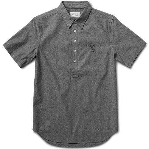 Serif Short Sleeve Chambray Shirt - Diamond Supply Co - Modalova
