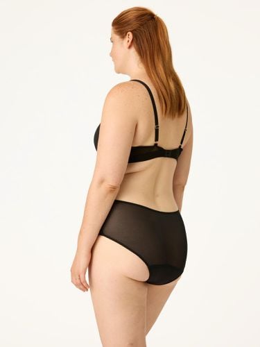 Elena Hi Waist Brief Moderate-Heavy Noir Black - Modibodi - Modalova