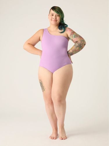 Swimwear One-Shoulder One-Piece Light-Moderate Lavender - Modibodi - Modalova