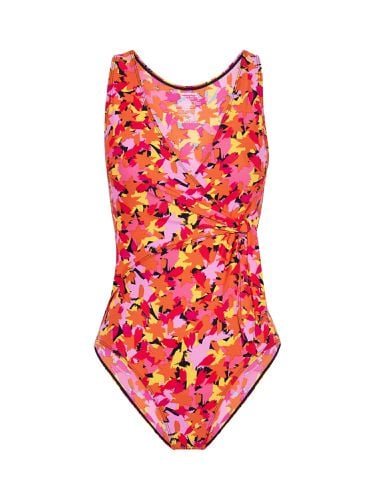 Swimwear Wrap One Piece Light-Moderate Bloom Multi - Modibodi - Modalova