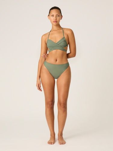 Swimwear Hi-Leg Cheeky Bottom High Absorbency Oasis Green - Modibodi - Modalova