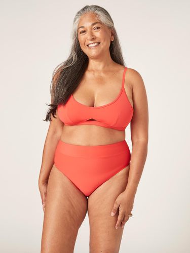 Swimwear Keyhole Crop Top Poppy Red - Modibodi - Modalova