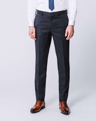 PANTALON TISSU TECHNIQUE NAVY - Izac - Modalova