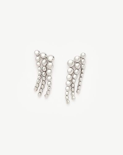 Beaded Waterfall Drop Earrings | Sterling Silver - Missoma - Modalova