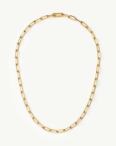 Classic Paperclip Chain Necklace | 18ct Gold Plated - Missoma - Modalova