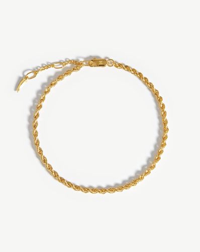 Fine Classic Rope Chain Bracelet - Missoma - Modalova