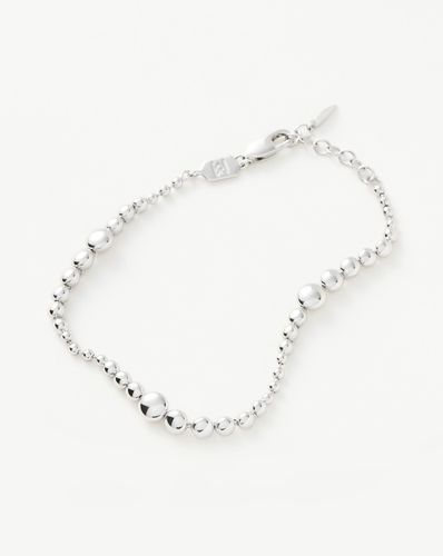 Graduated Beaded Bracelet | Sterling Silver - Missoma - Modalova