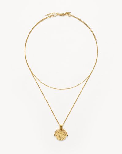 Lucy Williams Roman Arc Chain Necklace Set | 18ct Gold Vermeil - Missoma - Modalova