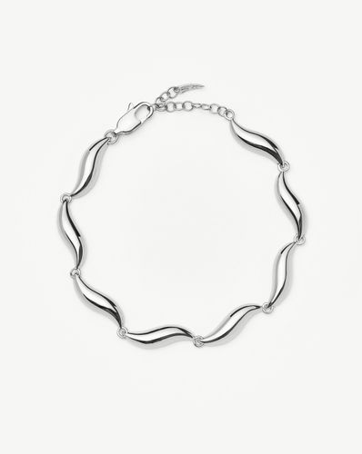 Savi Signature Link Chain Bracelet | Silver Plated - Missoma - Modalova