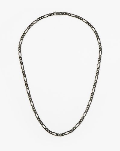 Mens Black Filia Chain Necklace | Sterling Silver - Missoma - Modalova