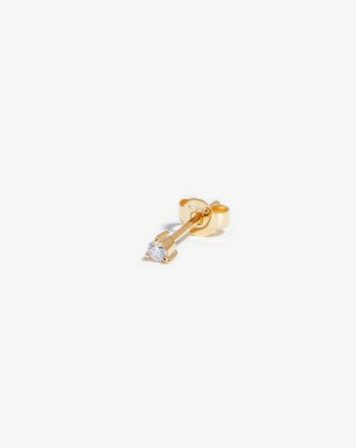 Fine Solitaire Single Stud Earring - Missoma - Modalova