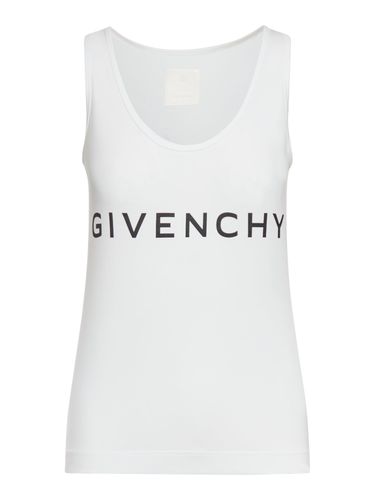 SLIM COTTON TANK TOP - Woman - Givenchy - Modalova