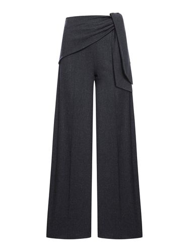 WOOL TROUSERS WITH BOW - Woman - Max Mara - Modalova