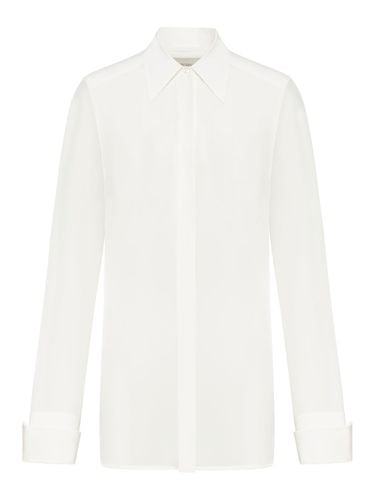 Slim fit silk shirt - Woman - Sportmax - Modalova