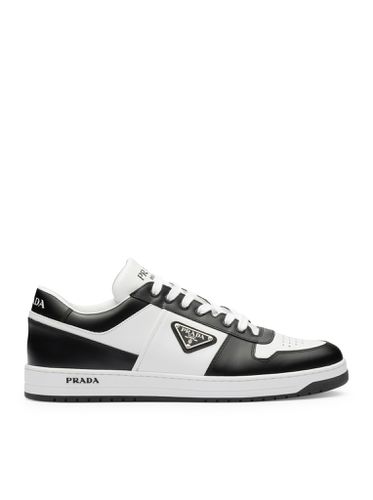 Downtown leather sneakers - - Man - Prada - Modalova