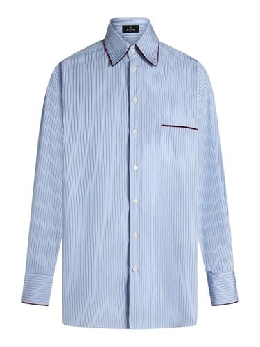 STRIPED POPLIN SHIRT - Etro - Woman - Etro - Modalova