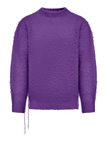 Wool crewneck sweater - Sacai - Man - Sacai - Modalova