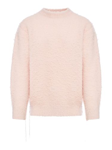 Wool crewneck sweater - Sacai - Man - Sacai - Modalova