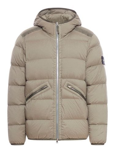 DOWN JACKET WITH HOOD - Man - Stone Island - Modalova