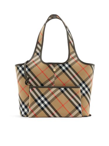 Small Check Tote - Burberry - Woman - Burberry - Modalova