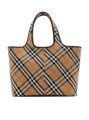 Medium Check Tote - Woman - Burberry - Modalova