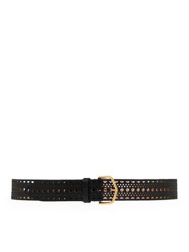 NEO VIENNE BELT IN CALF LEATHER - Woman - Alaia - Modalova