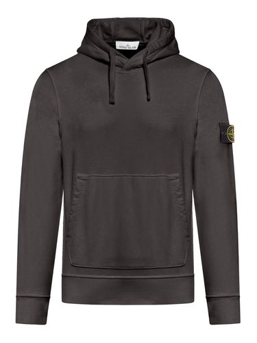 HOODIE WITH COMPASS APPLICATION - Man - Stone Island - Modalova