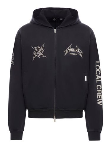 METALLICA 40 YEAR ANNIVERSARY ZIP-THRU HOODIE - Man - Represent - Modalova